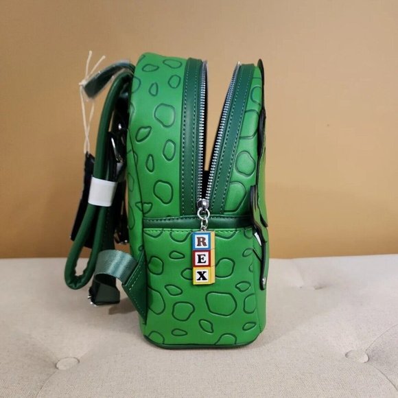 Loungefly Disney Pixar Toy Story Rex Cosplay Mini Backpack NYCC Exclusive NEW - Picture 11 of 13